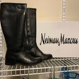 Neiman Marcus leather knee high boots